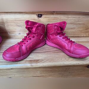 Zumba Brand High Tops Red size 7